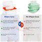 Flenpptly Baby Wipes Dispenser, Wipes Case Baby Wipe Holder Keeps Wipes Fresh, Non-Slip, Easy Open & Close (Orange)
