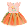 Cocomelon Infant Baby Girls Tulle Dress Logo Pink 12 Months
