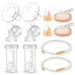 Maymom Pump Parts Compatible with Medela Symphony, 24mm Flange (Detachable Shield and Connector) Not Original Medela Symphony Re