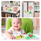 3Pcs Suction Cup Spinner Toys For 1 2 Year Old Boys|Spinning Top Baby Toys 12-18 Months|First Birthday Baby Gifts For 1 Year Old
