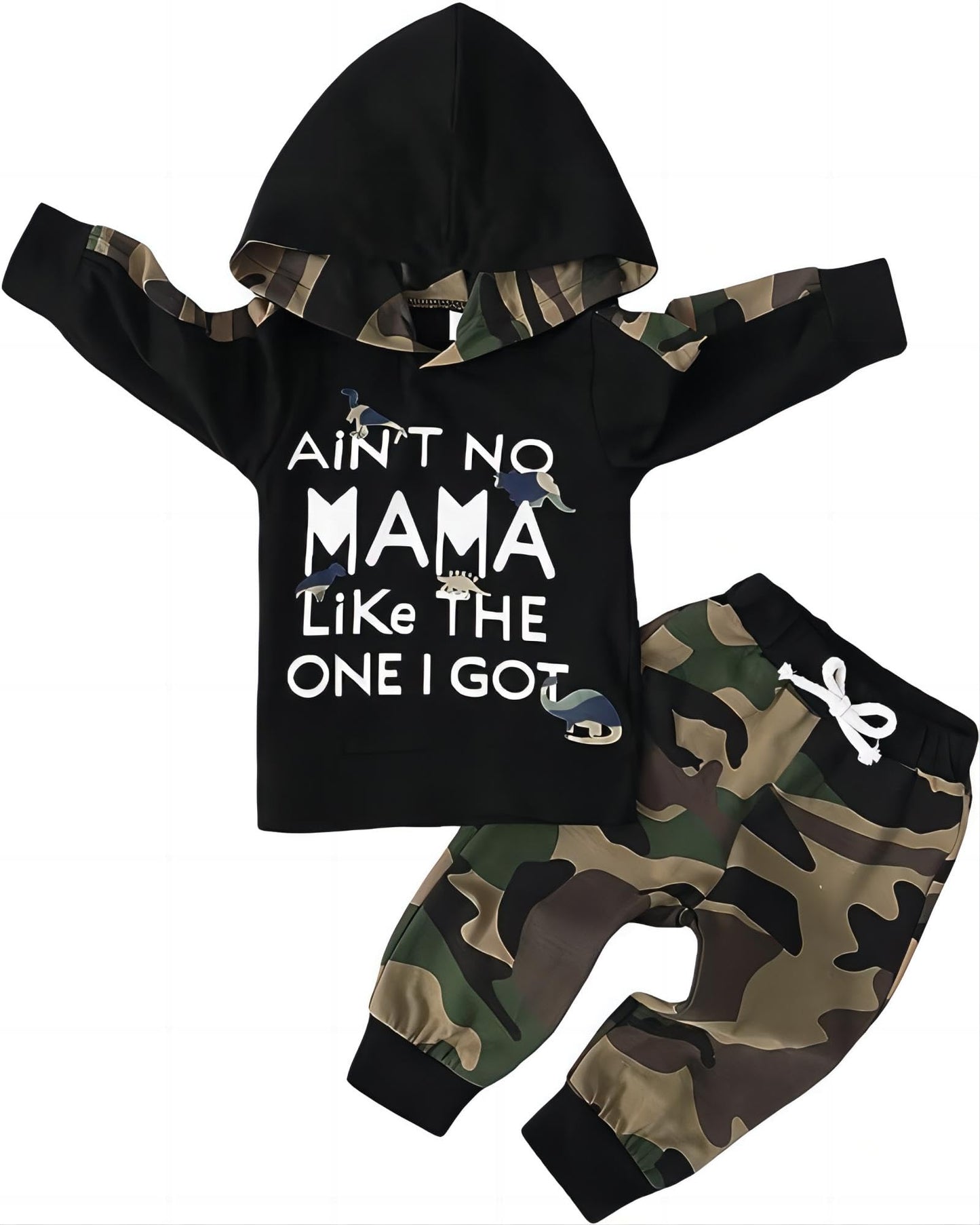 Zoerea Baby Boys Clothes 2-3T Toddler Camouflage Hoodie Outfits Long Sleeve Sweatshirt Pants Set Christmas