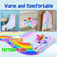 Cozybomb Unicorn Gifts For Girls Wearable Fleece Soft Throw Blanket Cute Hooded Bath Towel Wrap Plush Bathrobe Soft & Cozy Kids