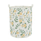 Large Foldable Laundry Basket Organizer Holder Portable Tall Collapsible Laundry Hamper Nusery Storage Basket Bin With Handles C
