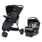 Baby Trend Venture 3-Wheel Stroller Travel System, Dash Black