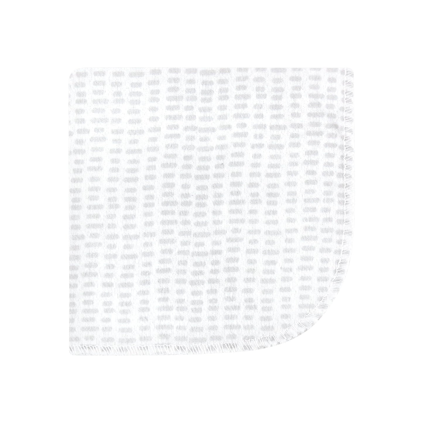 Hudson Baby Unisex Baby Flannel Cotton Washcloths 10-Pack, Boy Safari World, One Size