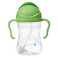 box Sippy Cup with Weighted Straw. Drink from any Angle, Leak Proof, Spill Proof, Easy Grip. BPA Free. For Babies 6m+ to Toddler