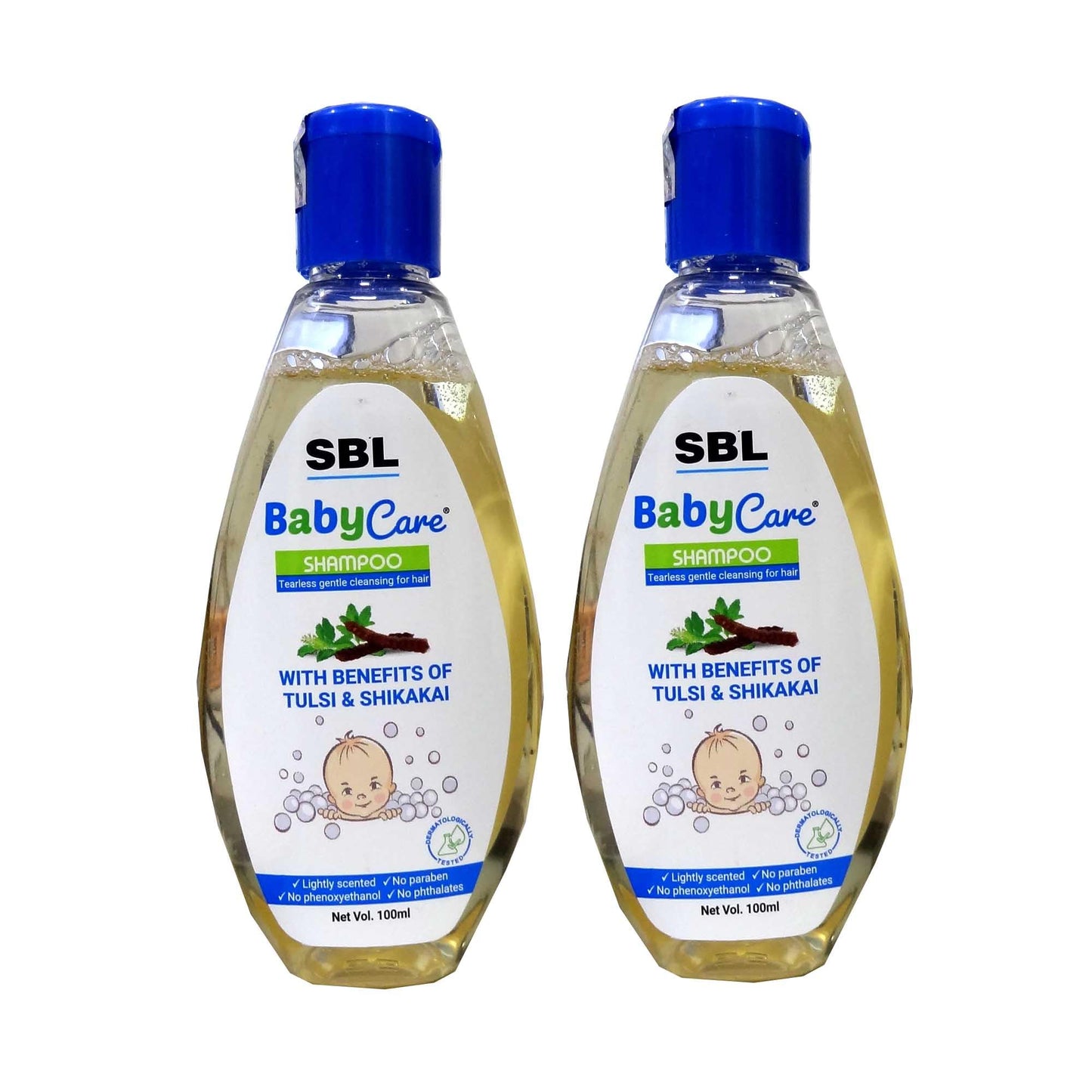 Sbl Babycare Shampoo, 100Ml (Pack Of 2)