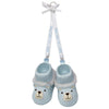 Hallmark Keepsake 1599Qgo2359 Christmas Ornament 2019 Year Dated, Baby Boys First Christmas Blue Teddy Bear Booties, Baby Boy'S
