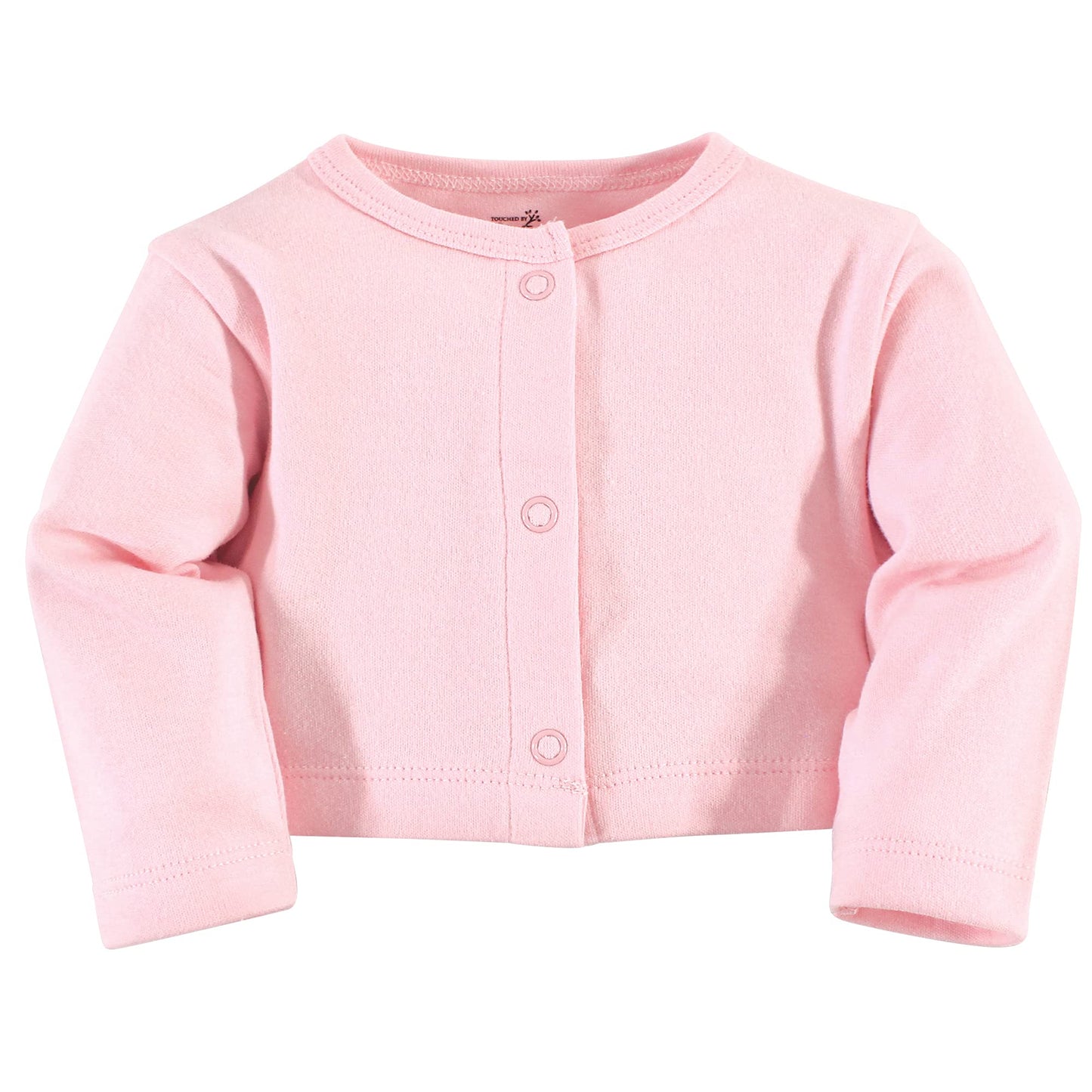 Touched By Nature Baby Girls' Organic Cotton Dress And Cardigan, Popsicle, 0-3 Months