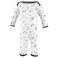 Hudson Baby Girls Unisex Cotton Coveralls, Love Mom, 0-3 Months, Love Mom, 0-3 Months Us