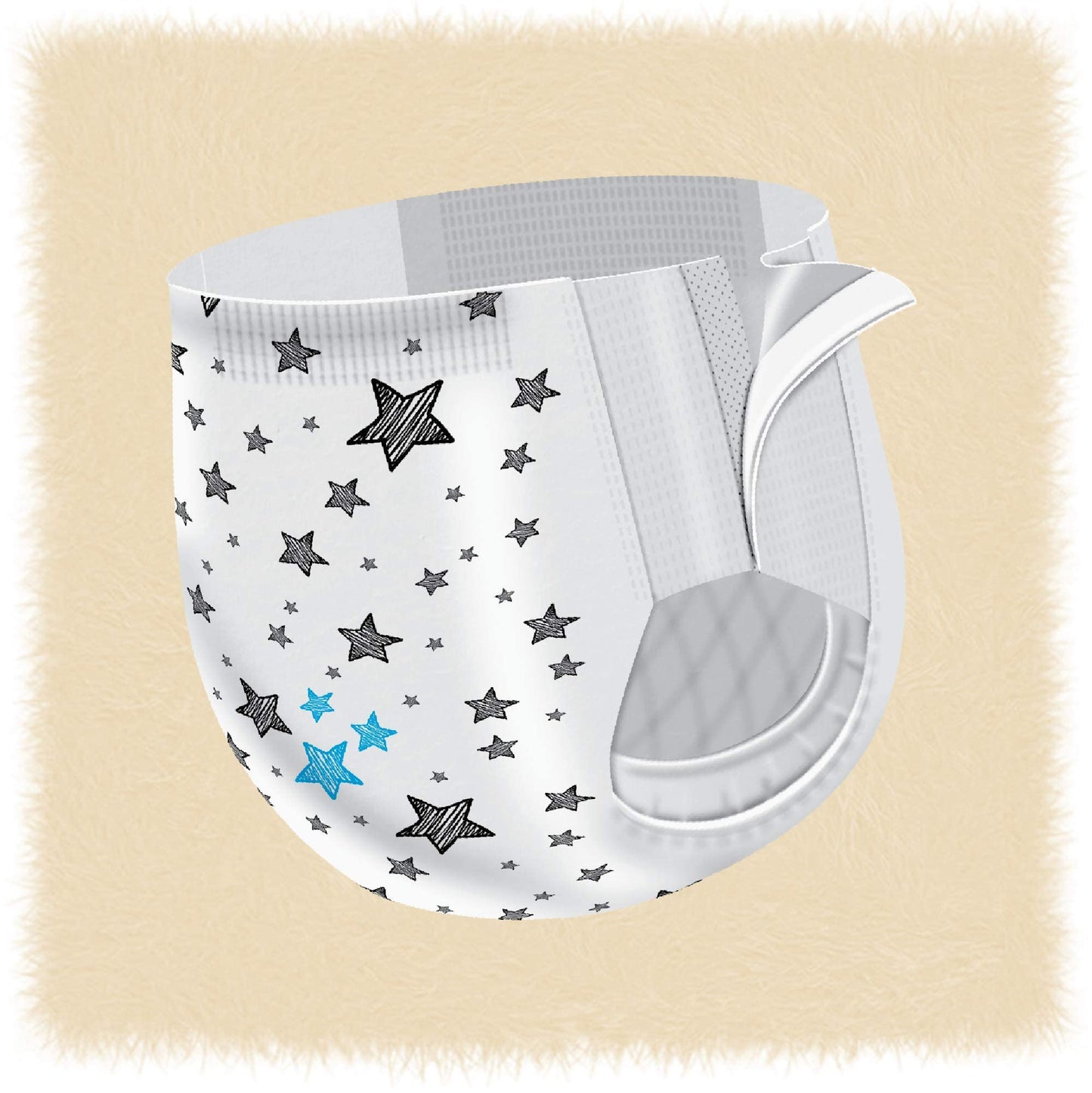 Cuties 2T/3T Potty Training Pants For Girls And Boys, Hypoallergenic With Skin Smart, 104 Count