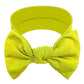Babygiz Baby Girl Headbands-Infant,Toddler Cotton Handmade Hairbands With Bows Child Hair Accessories (Pistachio Green)
