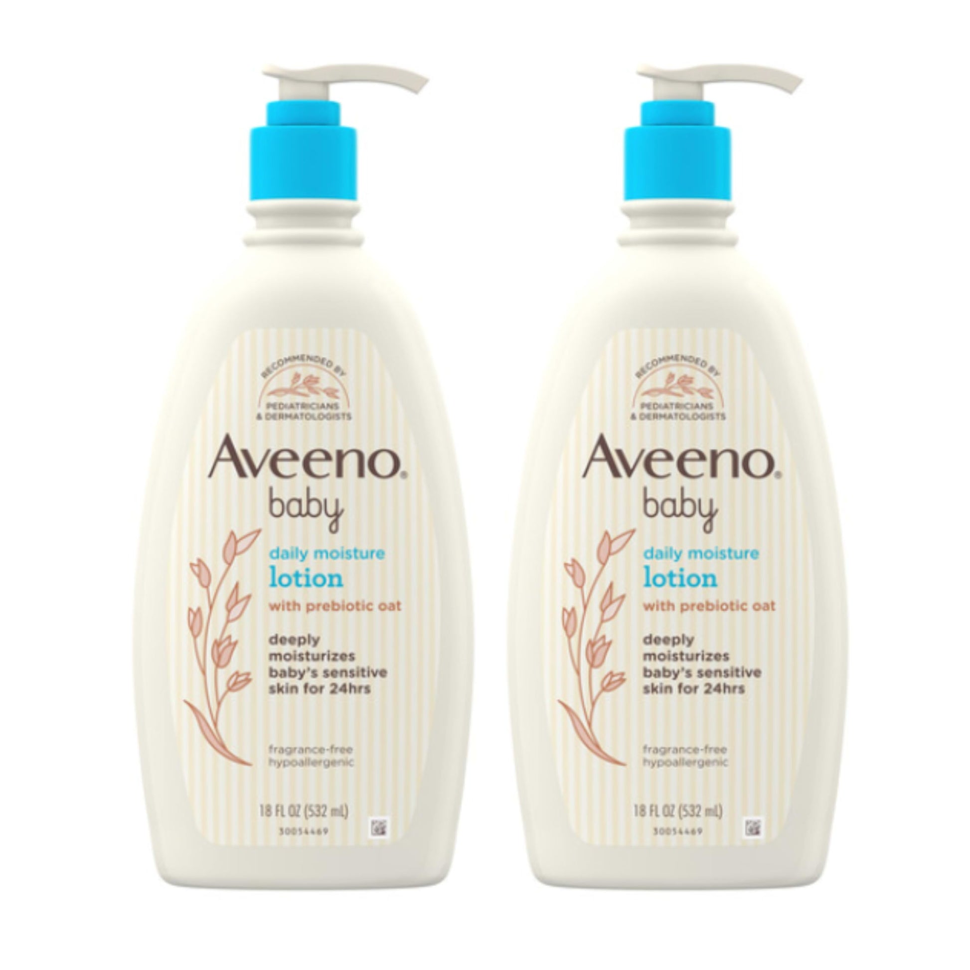 Aveeno Baby Daily Moisture Body Lotion For Sensitive Skin, Hypoallergenic Moisturizing Baby Lotion With Nourishing Oat To Deeply