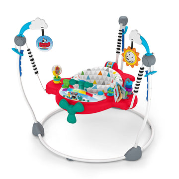 Baby Einstein Ocean Explorers Airplane Adventure 2-in-1 Interactive Activity Jumper with Lights Ages 6 months +, Max weight 25 l