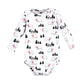 Hudson Baby Baby Cotton Layette Set, Buffalo Plaid Bear, 9-12 Months