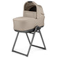 Peg Perego Pop Up Bassinet with Stand by Me for City Loop, Vanilla Blend (Black & Cream)