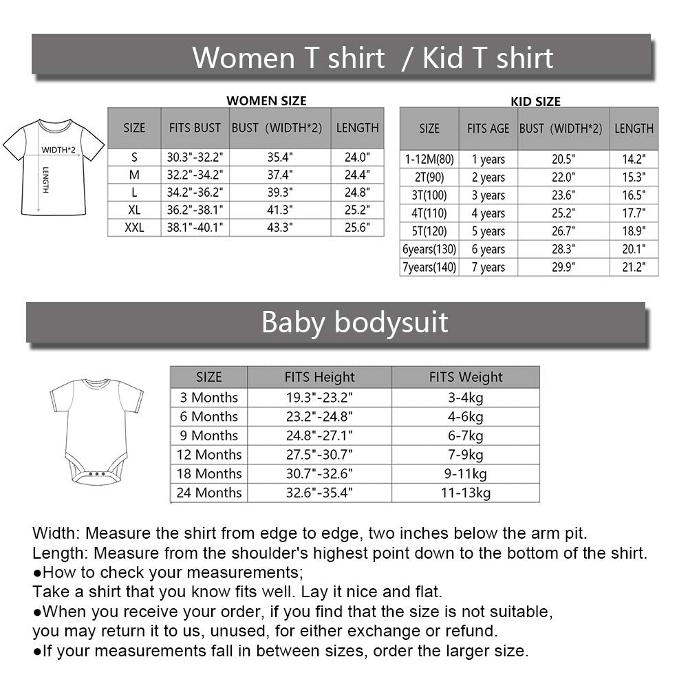 Gourd Doll Mother & Daughter Matching T-Shirts Set Mom & Baby Girl Bodysuit & Women Tee Shirt Mommy & Me Matching Outfits Black,