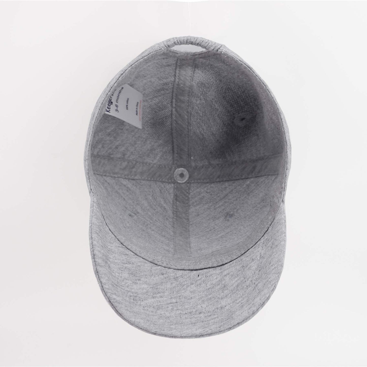 Keepersheep Baby Baseball Cap Infant Sun Hat, Infant Toddler Kids Baseball Cap (12-18 Months - 48.5Cm(19.25'), Light Gray)