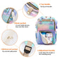 Limhoo Diaper Bag Backpack For Mom & Dad, Multifunction Waterproof Baby Changing Bags, Large Nappy Bag Backpack (Rainbow)