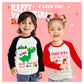 Tkria Valentine Day Shirt For Youth Large Graphic Long Sleeve Black Raglan T-Shirts Fall Shirt Dinosaur Big Brother 10 Years