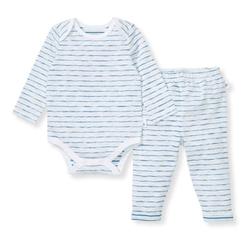 Burt'S Bees Baby Unisex Baby Bodysuit & Pant Set, 100% Organic Cotton