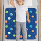 2X Potty Training Waterproof Bed Pad- Night Time Bed Protector Excellent For Toilet Training, Incontinence & Bedwetting, Reusabl