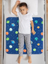 2X Potty Training Waterproof Bed Pad- Night Time Bed Protector Excellent For Toilet Training, Incontinence & Bedwetting, Reusabl