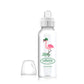 Dr. Brown'S Milestones Narrow Sippy Bottle, 100% Silicone Soft Sippy Spout, 8Oz/250Ml, Flamingo, 6M+