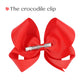 Choicbaby 18Pcs 6 Inch Hair Bows For Girls Large Hair Bows With Alligator Clips Toddler Hair Accessories For Baby Girls Kids Tee