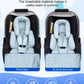 Kaseeous Infant Insert Compatible with Mamaroo Swing & Graco Swing, Thickened Baby Car Seat Head Support with Shoulder Covers, B