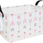 ONOEV Rectangular Folding Laundry Basket,waterproof Canvas Basket,gift basket,Suitable for childrens room,Office,Clothes,Toys S