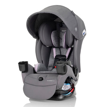 All4Stages Slim Plus Canopy 4-in-1 Convertible Car Seat (Bodie Gray)