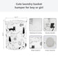 Large Foldable Laundry Basket Organizer Holder portable tall collapsible laundry hamper nusery Storage Basket Bin with Handles C