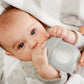 Boon Nursh Reusable Silicone Baby Bottle With Collapsible Silicone Pouch Design - Everyday Baby Essentials - Stage 1 Slow Flow B