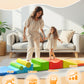 Twinkoo Soft Climbing Toys For Toddlers, 8-Piece Foam Climbing Block Set, Colorful Play Gym For Child Development, Enhances Moto
