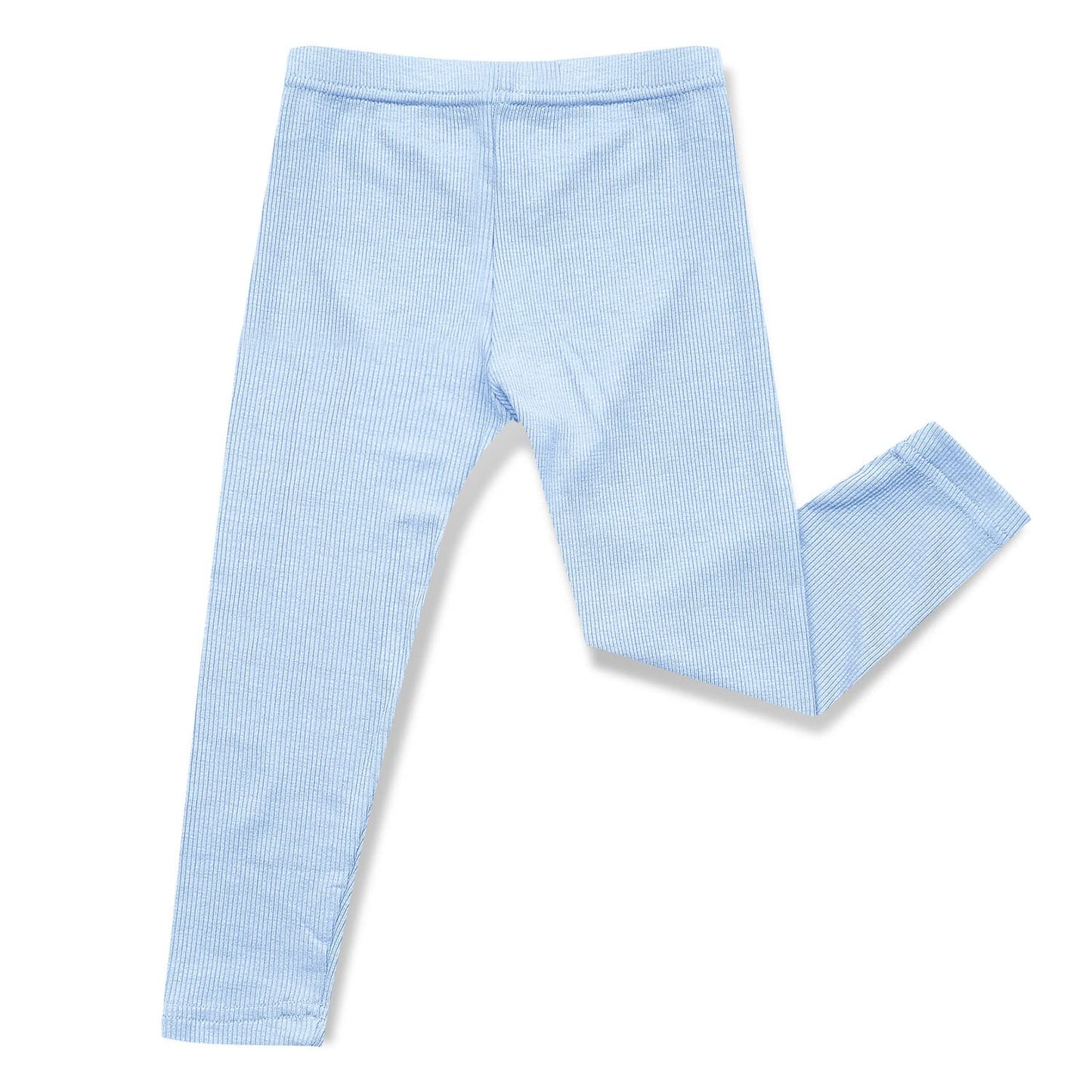 Avauma Baby Boys Girls Pajama Set Kids Toddler Snug Fit Ribbed Sleepwear Pjs For Daily Life Style (Js/Sky Blue(L))