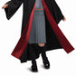 Harry Potter Hermione Granger Deluxe Girls Costume, Black & Red, Kids Size Large (10-12)
