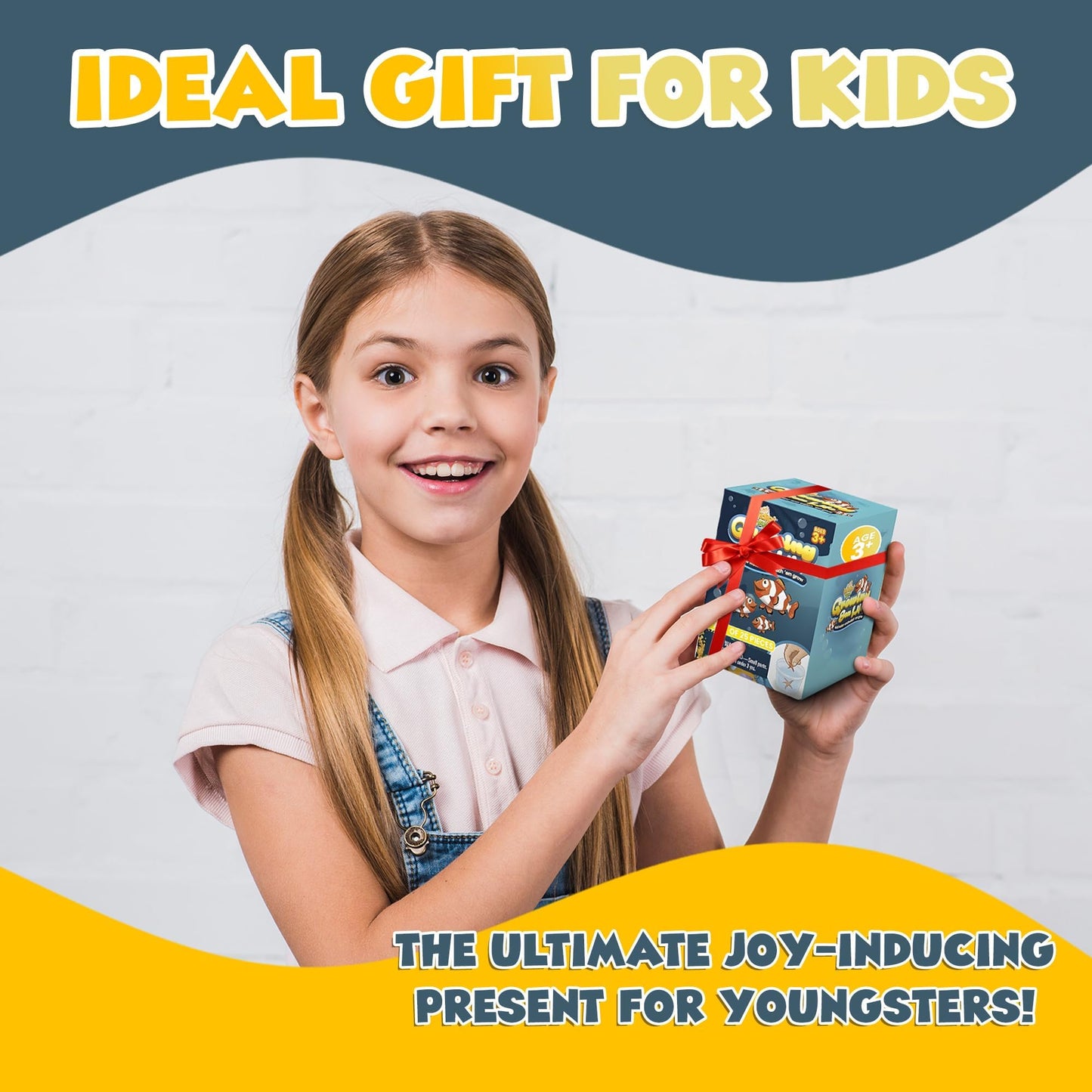 IPIDIPI TOYS Growing Sea Animals - Under the Sea Party Favors & Stocking Stuffers for Kids - Growing Water Animals for Children