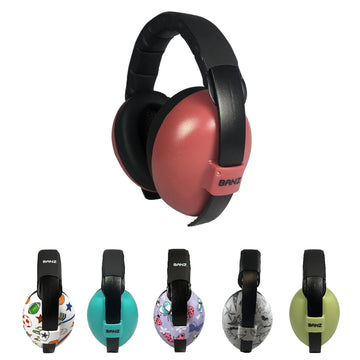 Banz Bubzee Baby Ear Defenders 0-36 Months, Noise Canceling Headphones For Kids