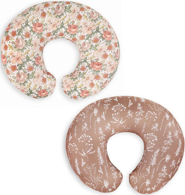 Little Jump Nursing Pillow Cover Slipcover For Breastfeeding Pillows, Soft And Comfortable Safely Fits On Standard Infant Nursin
