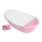 Ingenuity Room to Soak 4-in-1 Baby Bath Tub in Pink, Newborn to Toddler, Adjustable Full Coverage Sling, Supportive Seat, Includ