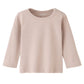 Enfants Ch?Is Long Sleeve Tee Shirt Baby Girl Boy 18 Months Beige