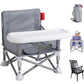 Tiny Marvels Portable 3-in-1 Baby Chair - Cozy Toddler Chair, Baby Seat with Tray, Booster Seat - Compact, Foldable, Safe with C