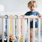 Silicone Toy Straps For Baby, Pacifier Holder Clip With Self-Adjusting Bayonet, Pure Silicone Material Without Bpa; Can Be Used