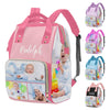 M Yescustom Custom Baby Diaper Backpack Large Diaper Bag With Insulated Pockets Mommy Bags Boys Girl Unisex Multifunction Travel