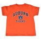 Ncaa Auburn Tigers Toddler Short Sleeve Tee, 2 Toddler, Orange