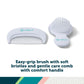 Safety 1St Deluxe Baby Healthcare And Grooming Kit, Pyramids Aqua, Newborn Baby Essentials, One Size, 24 Pieces