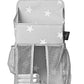 Star Pattern Diaper Caddy And Nursery Organizer For Newborn Baby Essentials, Hang On Crib, Baby Bed. Changing Table Or Wall. Mul