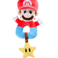 My Mario Baby Activity Grabber with Rattle - 6-Inch Plush Grasp Toy with Crackling Star for Infants & Newborns