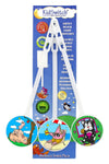 Kidswitch Light Switch Extender For Children - Land & Sea Animal Edition - 3 Count - Includes 12 Themed And 2 Blank Art Decals